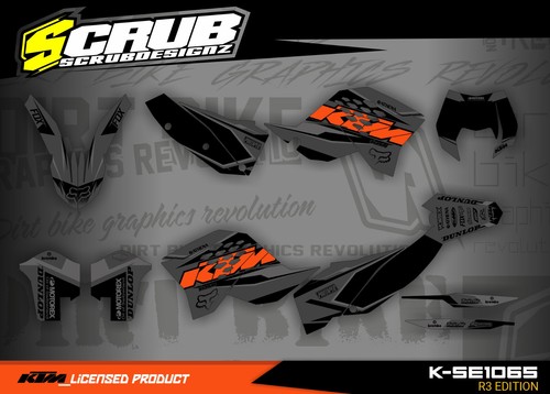 Ktm dekor exc 125 - exc, 200
