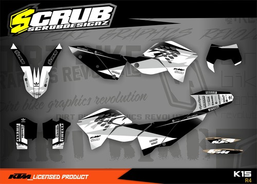 Ktm dekor exc 125 200 - 250, 300