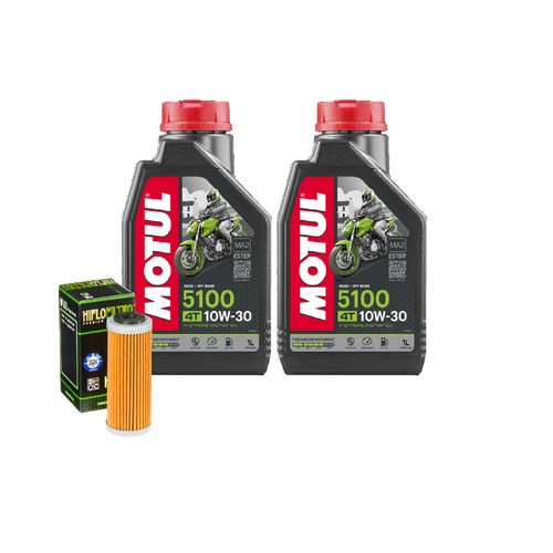 Set service öl motul 5100 - Öl,